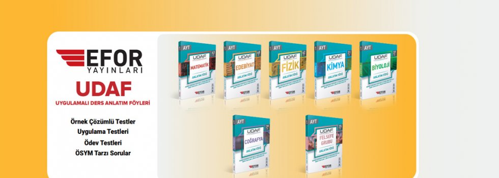 Efor Yayınları UDF